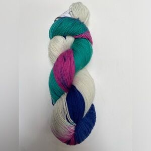 Indie Dyed Superwash Wool Fingering Yarn NWT